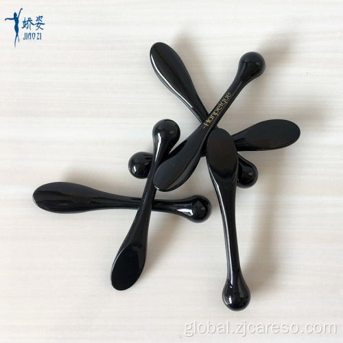 MS Spatula black Plastic Spatula for Cosmetic Mask Cream Factory